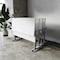 Flash Furniture Palmer 60in. x 24in. HD Nesting Table w/T-Legs, Modesty Panel, 1in. Thick Gray Tabletop, Gray Frame MT-M6024-T-LEG-GRYGRY-GG - alternate 2